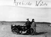 Alma with Franz Werfel in Palestine