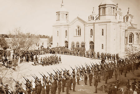 Allenby's march in Russian Compound 1917
