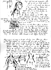 Kokoschkas Brief an Hermine Moos