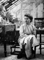 Anna in ihrem Studio in London (1948)