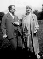 Alma Mahler und Richard Eberstaller