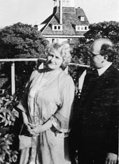 Alma Mahler und Johannes Hollnsteiner
